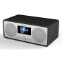 Portable Radio Panasonic RF-D40EG-K — Digital Tuner, FM 87.5–108 MHz, 6 W RMS, LCD 2.4 inch, Wi‑Fi/Wi‑Fi 4, External Antenna, Black