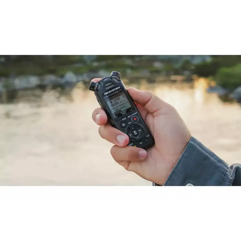 Dictaphone OLYMPUS LS-P5 kit — 24-bit audio recording, 8GB internal memory
