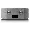Turntable suitcase Lenco LS66GY with built-in speakers, portable record player, integrated amp