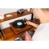 Belt-drive audio turntable Lenco LS-55WA Wood Semi Automatic USB Bluetooth