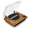 Belt-drive audio turntable Lenco LS-55WA Wood Semi Automatic USB Bluetooth