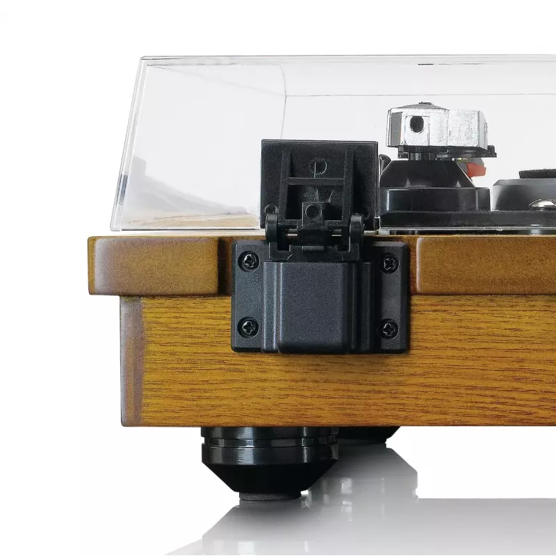 Belt-drive audio turntable Lenco LS-55WA Wood Semi Automatic USB Bluetooth