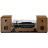 Turntable Lenco LS-480WD with built-in amplifier, Bluetooth, belt drive, 33/45 RPM, 2×30W RMS, wooden speakers