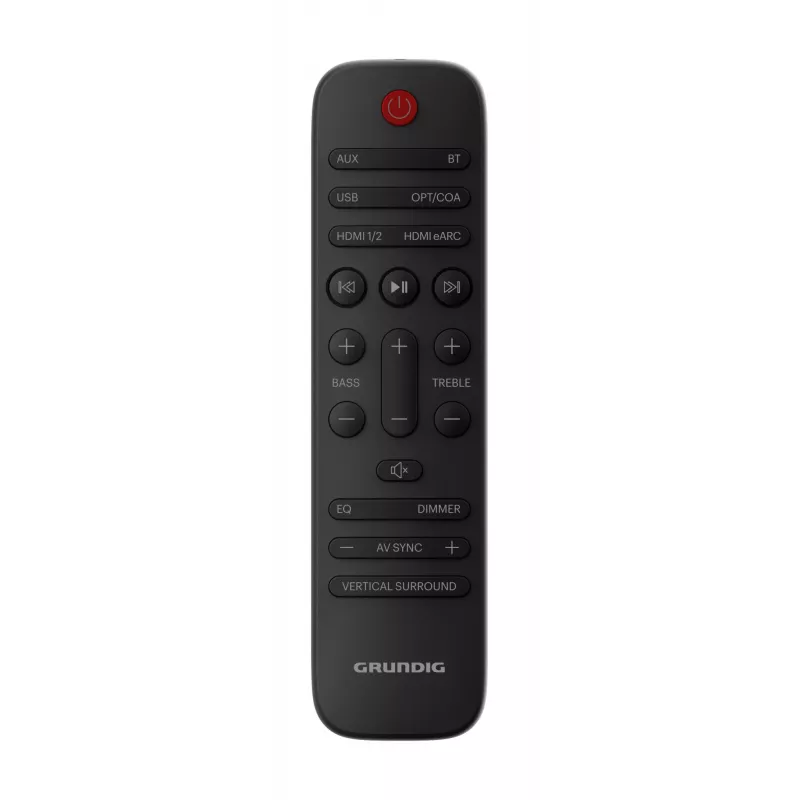 Soundbar Grundig DSB 3000 Black 3.1.2 channels 290 W Dolby Atmos