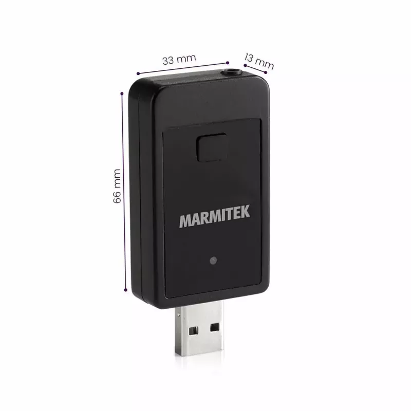 Audio Cable Marmitek BoomBoom 50 3.5 mm 30 m Black