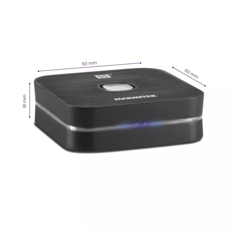 Wireless Audio Transmitter Marmitek BoomBoom 80 100 m Black