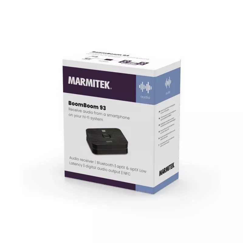 Wireless Audio Transmitter Marmitek BoomBoom 93 30 m Black
