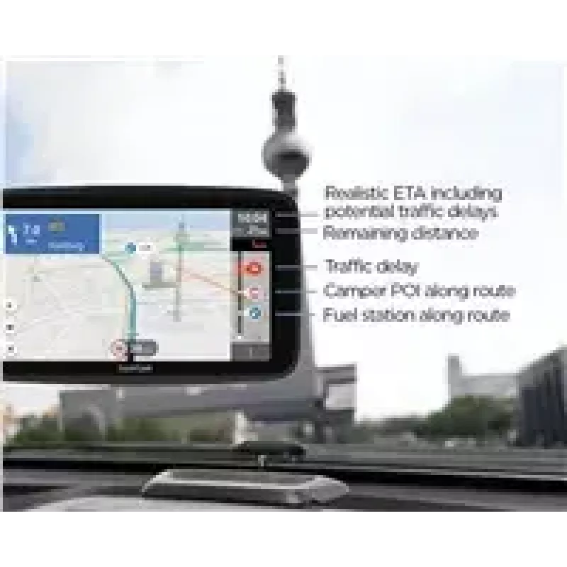 GPS navigator TOMTOM Go Camper Tour 6 (2nd Generation) — portable camper/van navigation