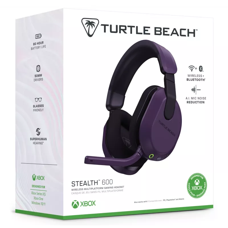 Headset Turtle Beach Stealth 600 XB Purple TBS-2102-45