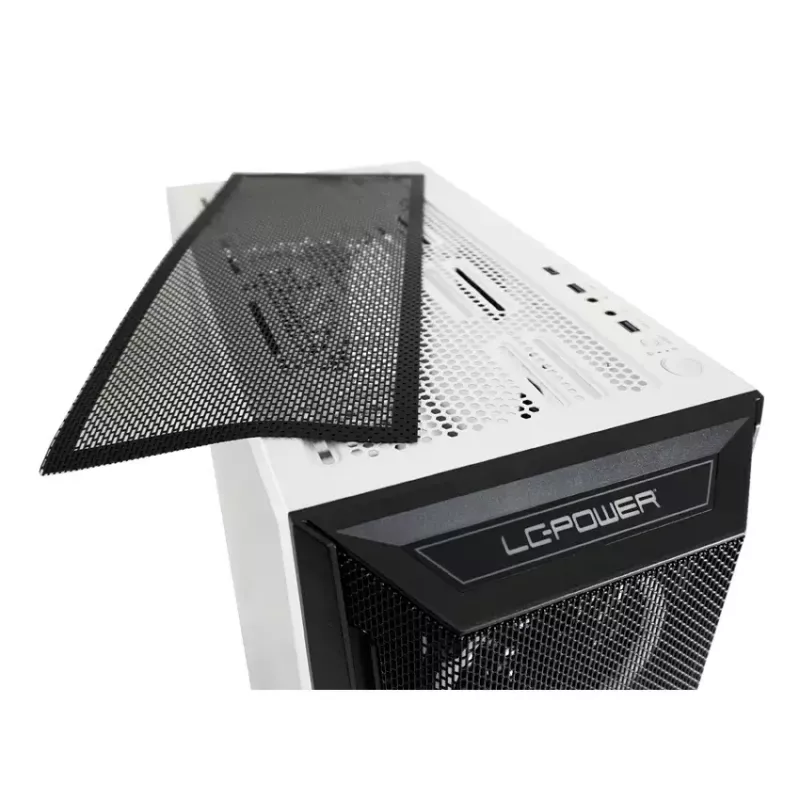 PC Case LC-Power Holo-1_X Midi Tower White