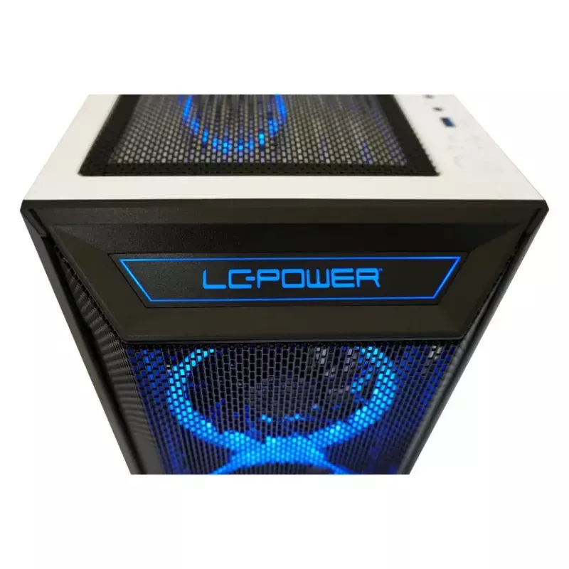 PC Case LC-Power Holo-1_X Midi Tower White