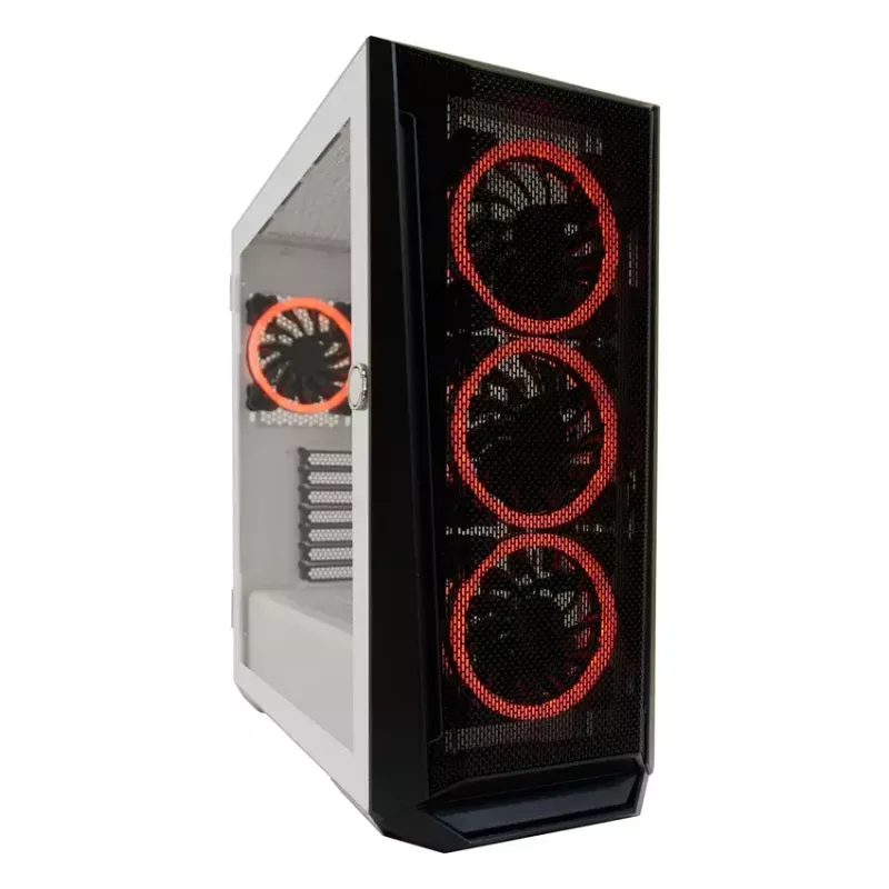 PC Case LC-Power Holo-1_X Midi Tower White
