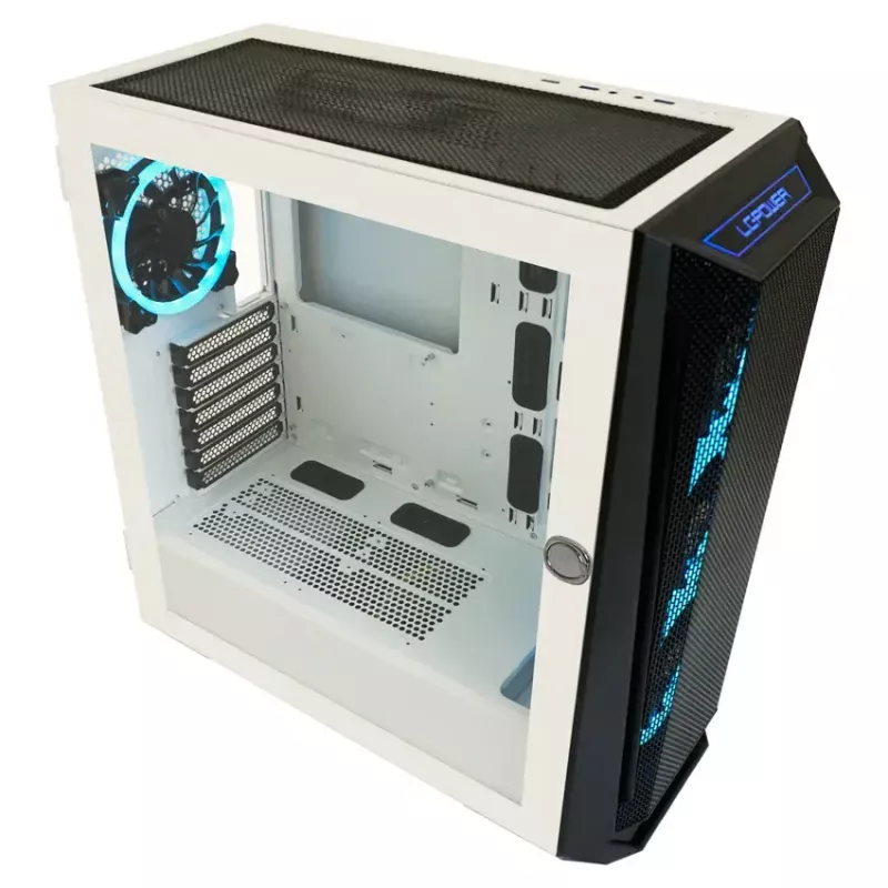 PC Case LC-Power Holo-1_X Midi Tower White