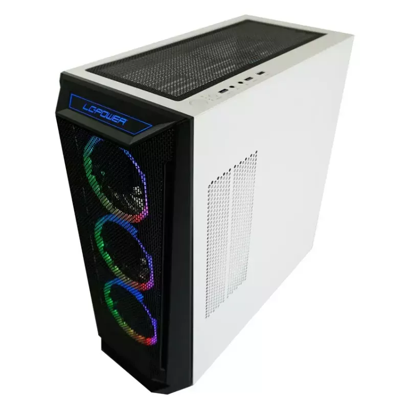 PC Case LC-Power Holo-1_X Midi Tower White
