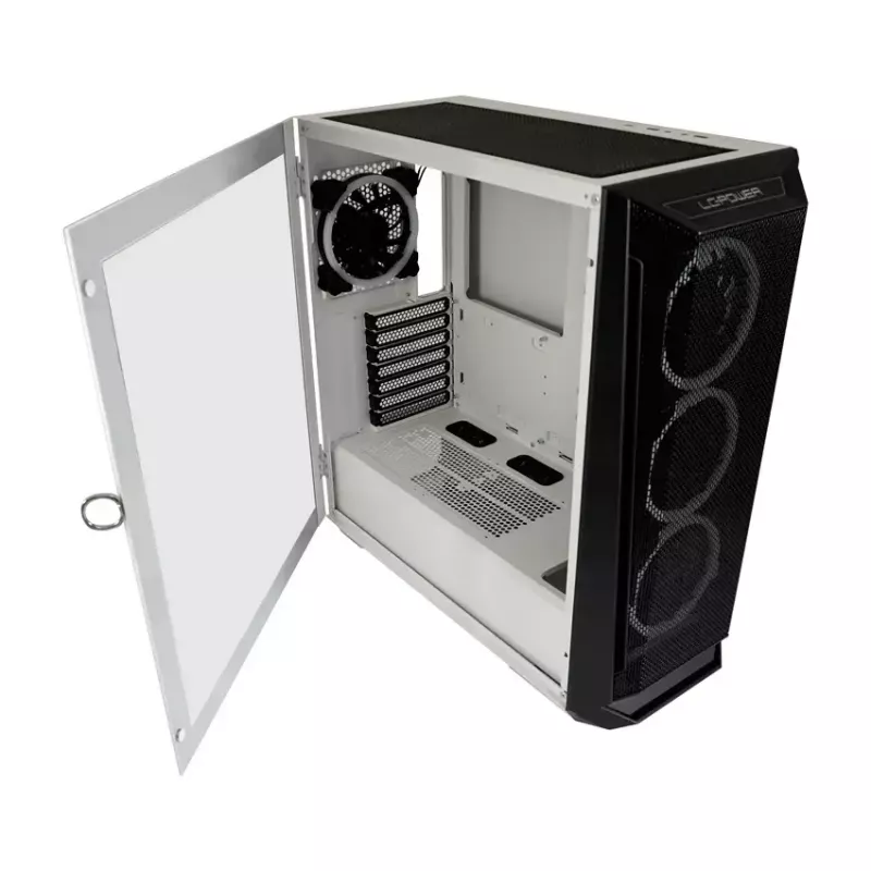 PC Case LC-Power Holo-1_X Midi Tower White