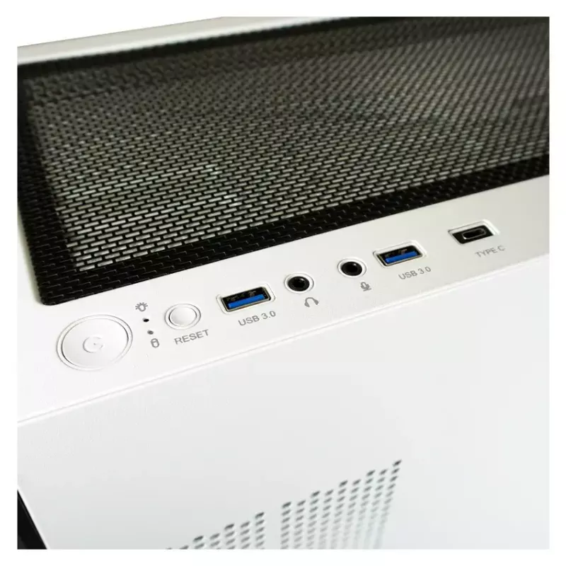 PC Case LC-Power Holo-1_X Midi Tower White