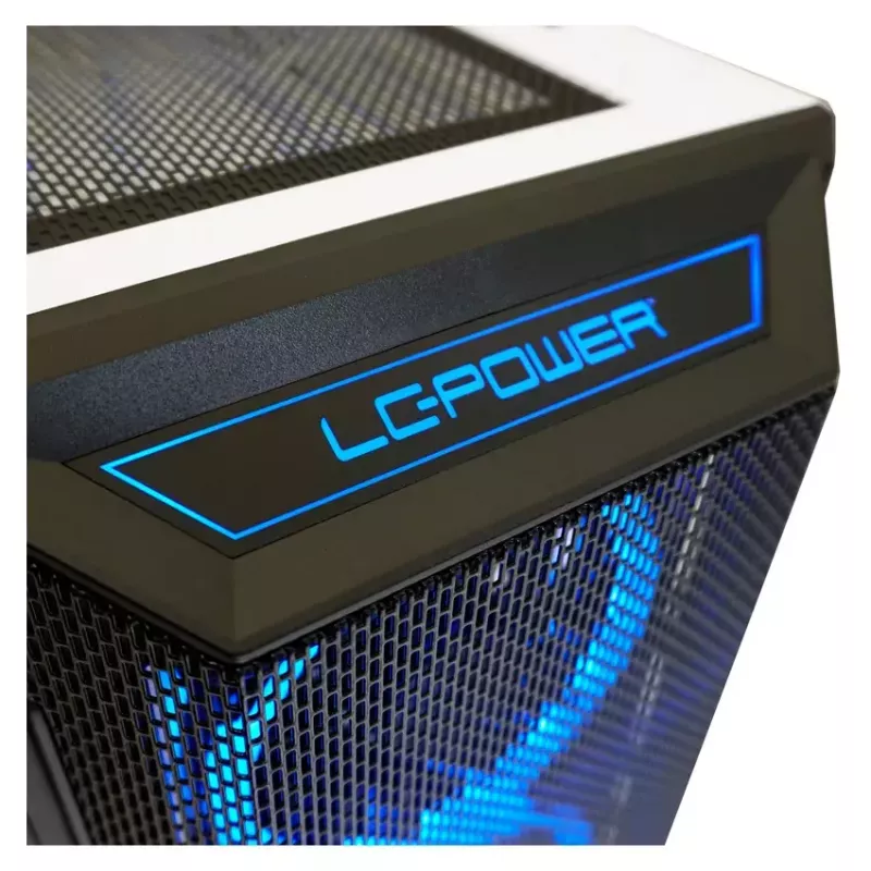 PC Case LC-Power Holo-1_X Midi Tower White