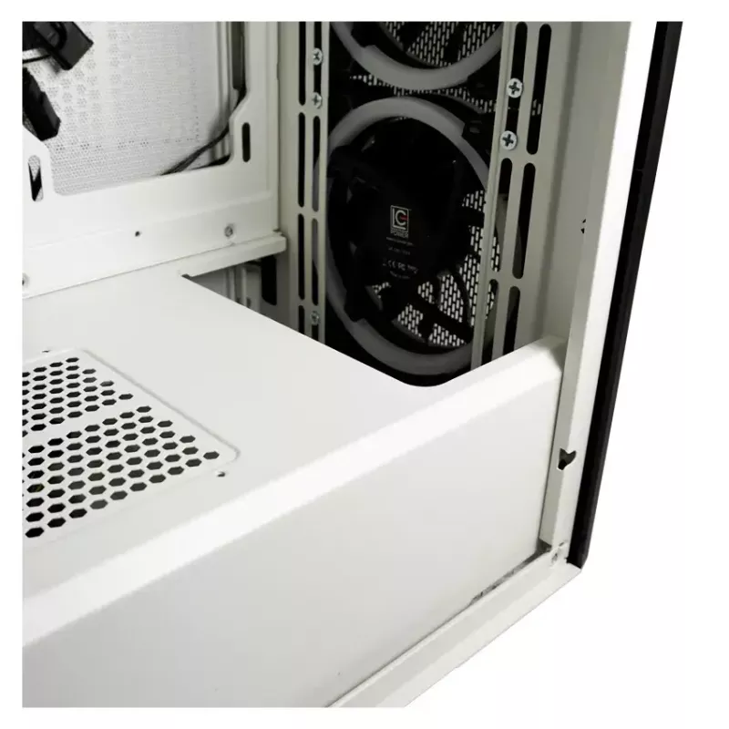PC Case LC-Power Holo-1_X Midi Tower White