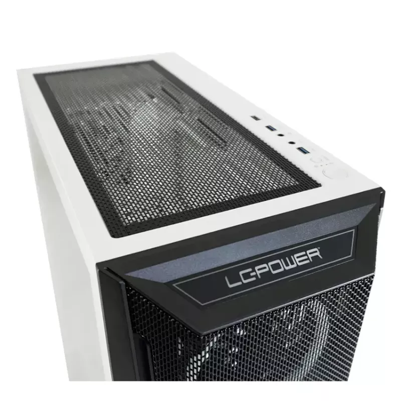 PC Case LC-Power Holo-1_X Midi Tower White