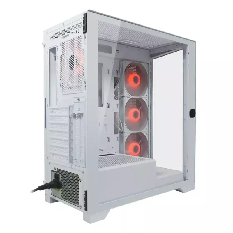 PC Case LC-Power LC-7041B-ON Midi Tower White