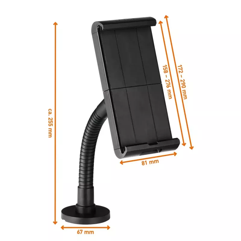 Tablet/UMPC Durable Durable Tought Wall/Table Black