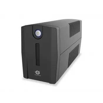 Conceptronic ZEUS 650VA 360W UPS, schuko socket, Line-Interactive, 0.65 kVA, 360 W, 220 V, 240 V, 220 V