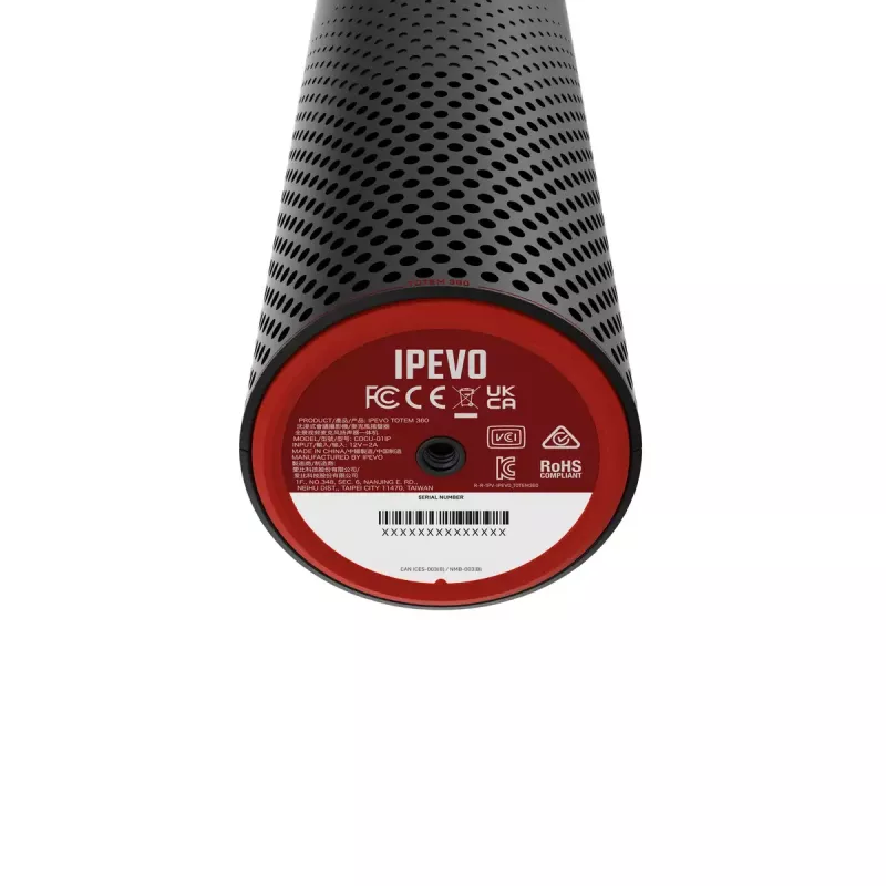 IPEVO TOTEM 360 Conference Camera Speakerphone 360° Immersive