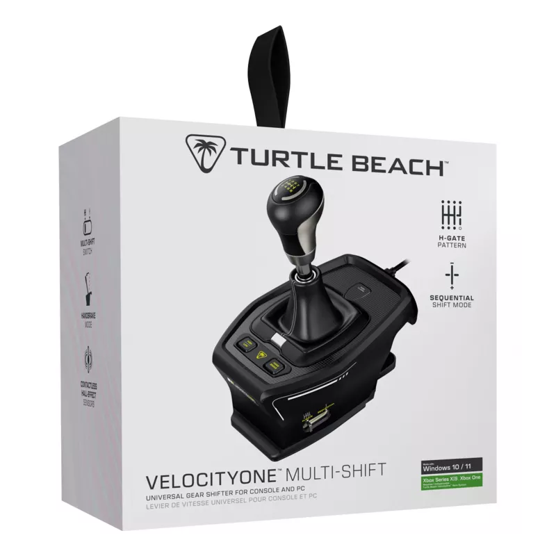 Turtle Beach VelocityOne Multi-Shift Shifter TBS-0001-05 — compatible with flight and racing controls