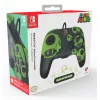 Gamepad PDP REMATCH Wired Controller 1-Up Glow in the Dark for Nintendo Switch, USB, 3m cable, D-pad, Home button, Black/Green