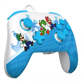 Gamepad PDP Mario Escape REMATCH for Nintendo Switch — Wired USB, D-pad, Home button, Multicolour