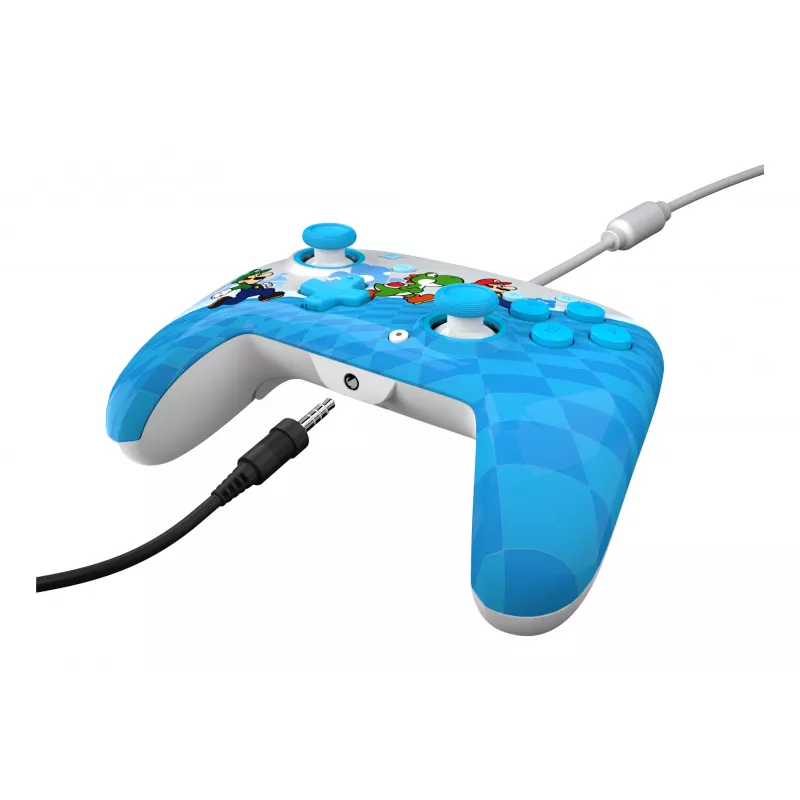 Gamepad PDP Mario Escape REMATCH for Nintendo Switch — Wired USB, D-pad, Home button, Multicolour