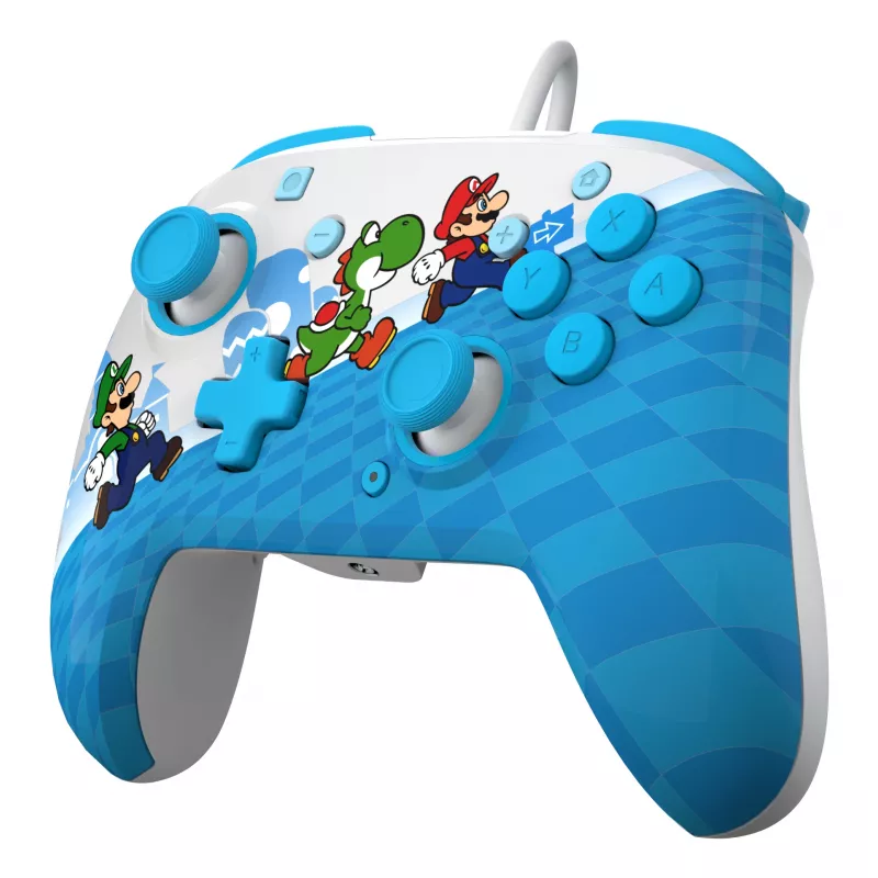 Gamepad PDP Mario Escape REMATCH for Nintendo Switch — Wired USB, D-pad, Home button, Multicolour