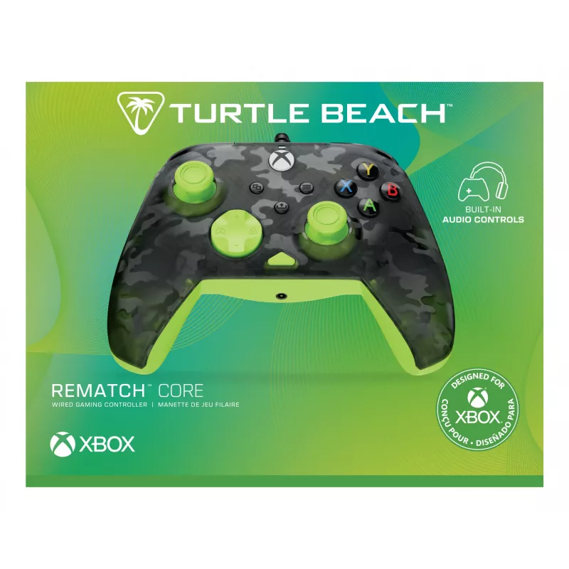 Gamepad Turtle Beach Rematch Core Black Grey Yellow USB Wired