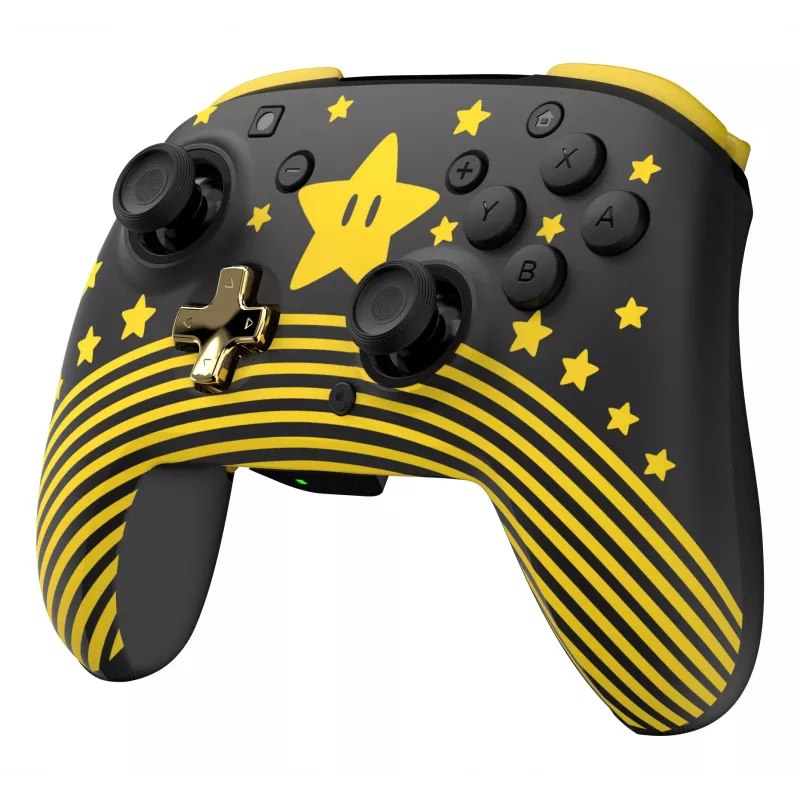 Gamepad Turtle Beach Rematch Black Gold Yellow Bluetooth Nintendo Switch
