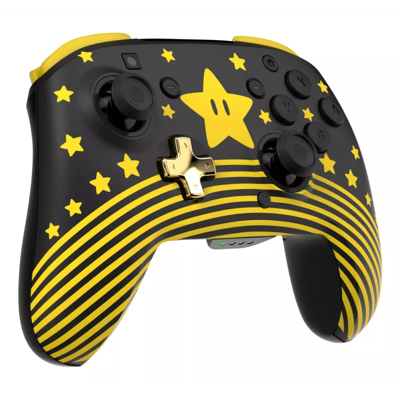 Gamepad Turtle Beach Rematch Black Gold Yellow Bluetooth Nintendo Switch