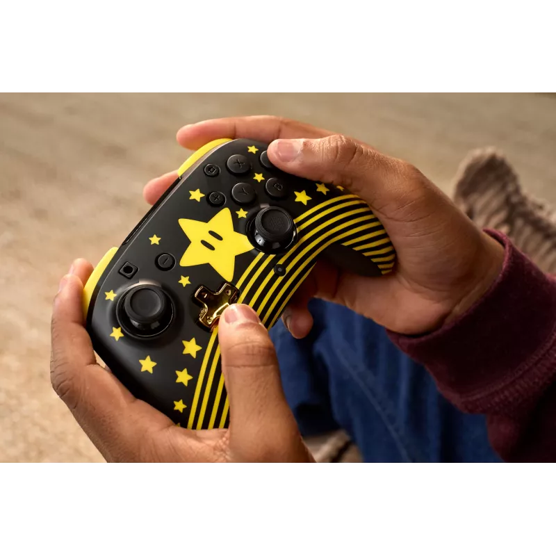 Gamepad Turtle Beach Rematch Black Gold Yellow Bluetooth Nintendo Switch