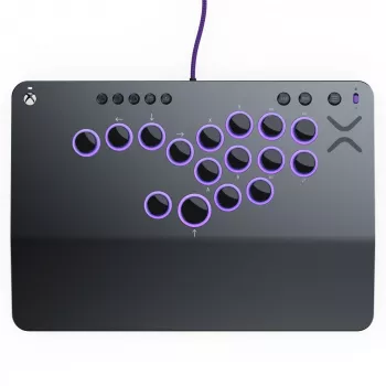 PDP Victrix Pro KO Leverless Fight Stick Grey USB Fightstick PC, Xbox Series S, Xbox Series X