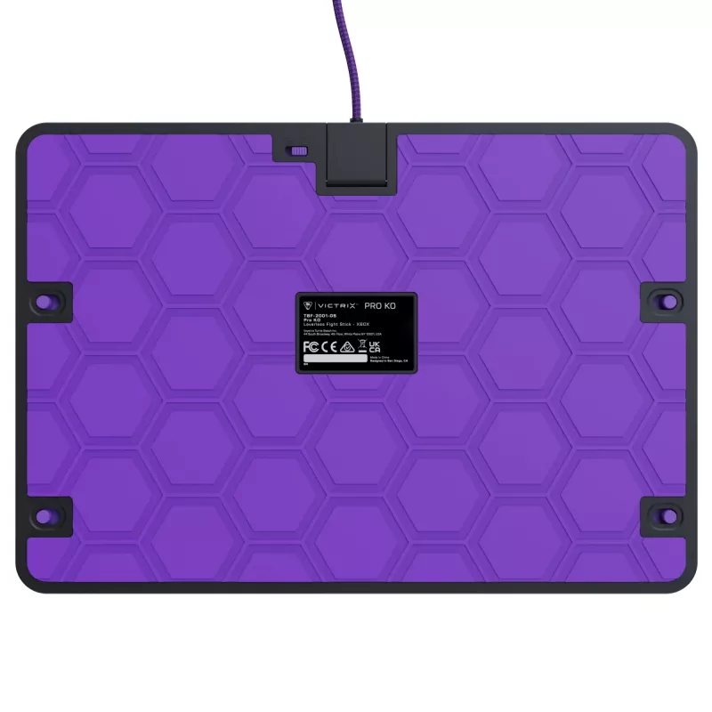 PDP Victrix Pro KO Leverless Fight Stick Grey USB Fightstick PC, Xbox Series S, Xbox Series X