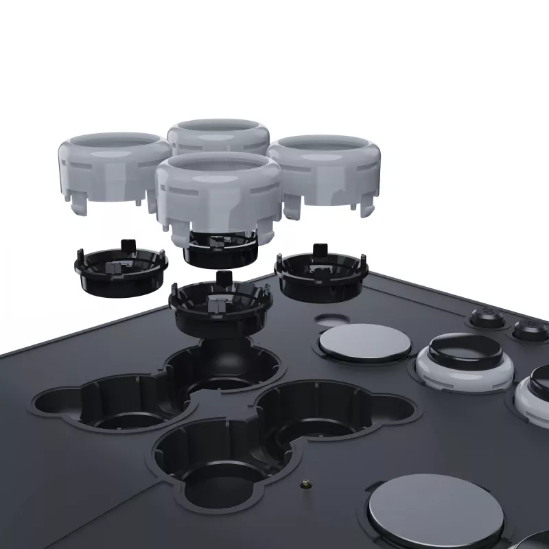PDP Victrix Pro KO Leverless Fight Stick Grey USB Fightstick PC, Xbox Series S, Xbox Series X