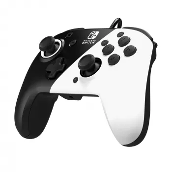 Gamepad PDP Faceoff Deluxe+ Audio Wired Controller Black & White