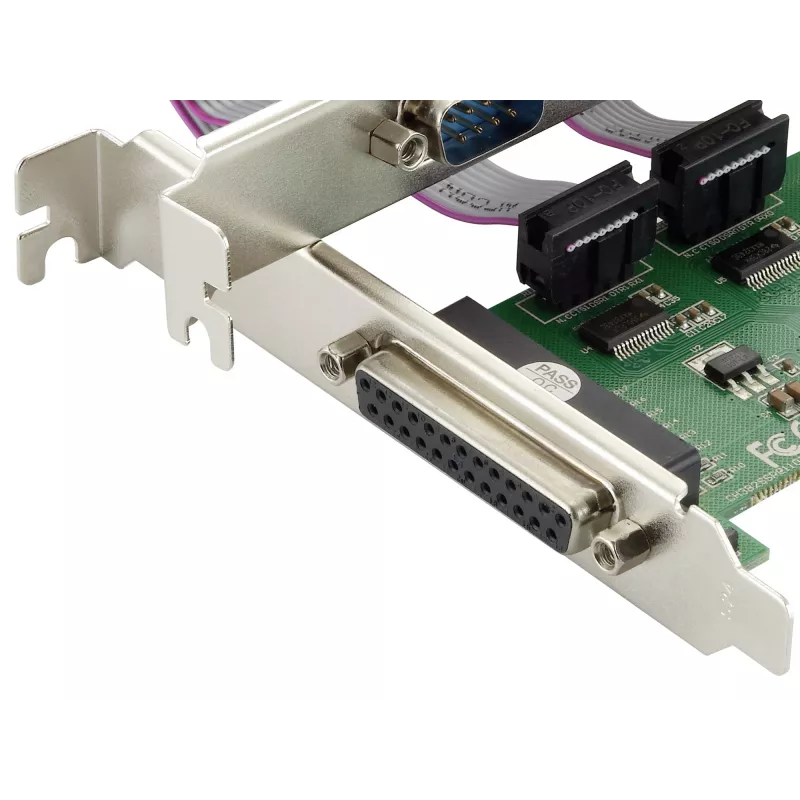 Conceptronic PCI Express Card 1-Port Parallel & 2-Port Serial