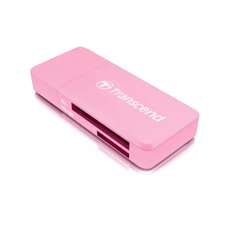 Card Reader Transcend RDF5 Pink