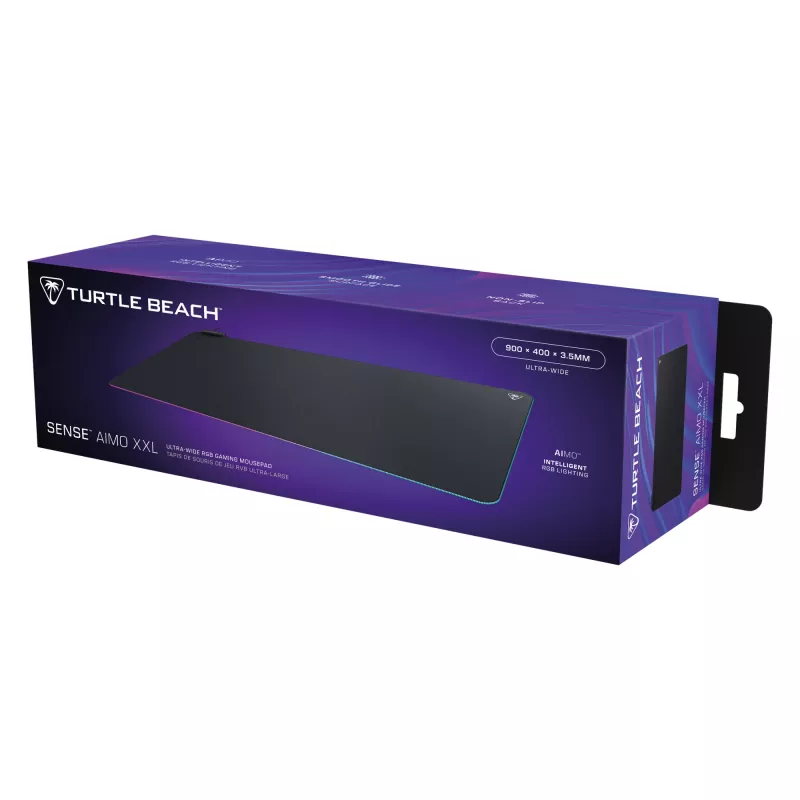 Turtle Beach Sense AIMO XXL Ultra-Wide PC Gaming Mousepad with RGB Illumination