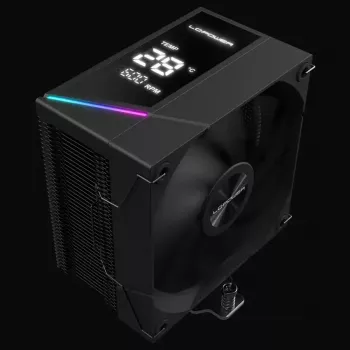 Fan LC-Power LC-CC-120-DB6 12 cm Black 600-2200 RPM FDB