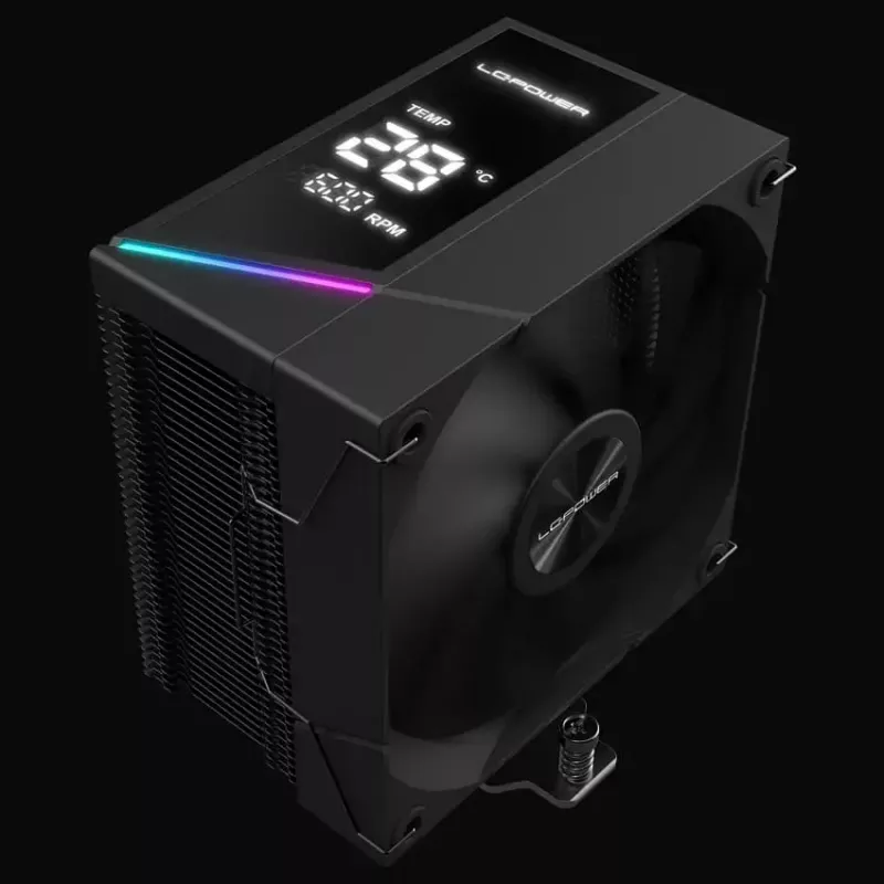 Fan LC-Power LC-CC-120-DB6 12 cm Black 600-2200 RPM FDB