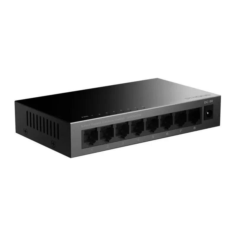 Strong SW8000M network switch Gigabit Ethernet 8 ports 16 Gbit/s