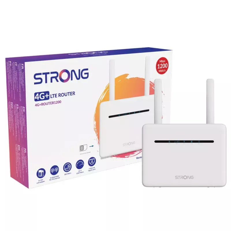 Cellular network router Strong 4G+ROUTER1200 Wi-Fi 5 802.11ac