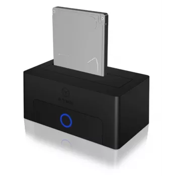 External 2.5/3.5 inch HDD/SSD Enclosure ICY BOX IB-1122-U3, SATA to USB 3.2 Gen1, 5 Gbit/s, Black