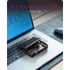 ICY BOX IB-CR601M-C31 SSD enclosure Black M.2