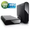 HDD enclosure Fantec DB-ALU31 Black 3.5 inch